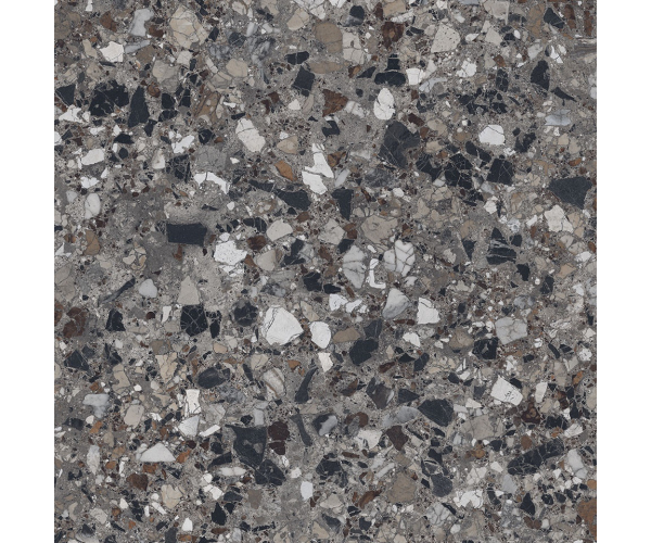 Dlažba jako beton Cerdomus Neoclassica Ossidiana 60x60 Brushed Rett. - antracitová