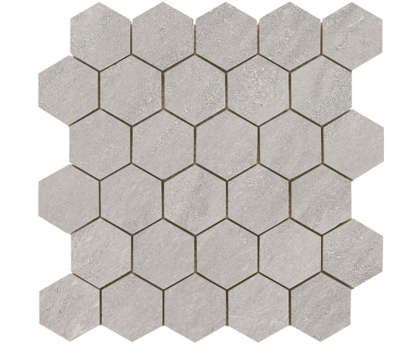 Mozaika jako kámen Cifre Kliff Hexagon Greige 26x27 Matt. - šedá