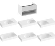 SD Lite 80 skříňka pod umyvadlo - SD Lite 80 skříňka pod umyvadlo Smoke Grey X000001865