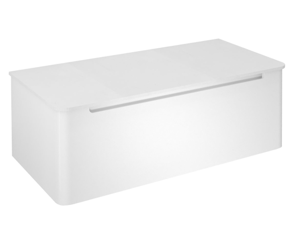 Sapho Kerala Umyvadlová Skříňka 100x35x47,5cm, 1x Zásuvka, Bílá Lesk