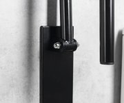 Sapho Handicap Madlo Sklopné 813mm, černá Mat