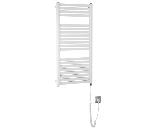 Aqualine Tondi-e Elektrické Otopné Těleso Rovné 450x970 Mm, 300 W, Bílá