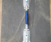 Terč pod 2cm dlažbu Kleště na dlažbu 50-80 cm - černá