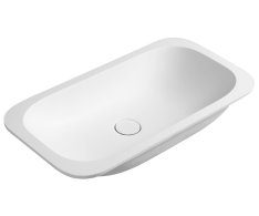 Sapho Impala Umyvadlo Pod Desku, Rockstone, 67,2x35,5cm, Bílá Mat