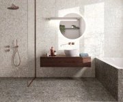 Dlažba jako kámen Saime Frammenta Grigio 60x60 Nat. Rett. - šedá