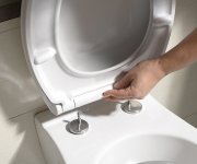 Sapho Avva Wc Sedátko, Slim, Soft Close, Bílá