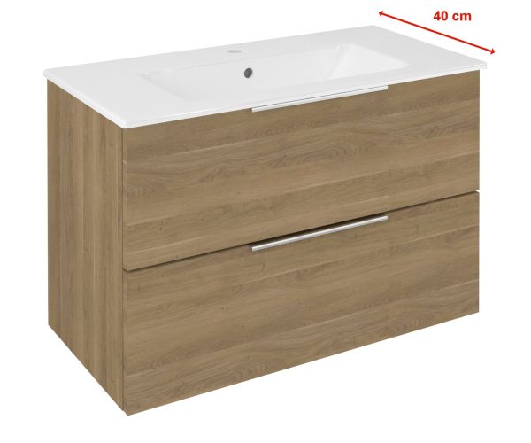 Sapho Cirasa Umyvadlová Skříňka 78x54x39cm, Dub Cuneo