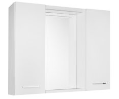Aqualine Zoja/keramia Fresh Strip Galerka S Led Osvětlením, 70x60x14cm, Bílá