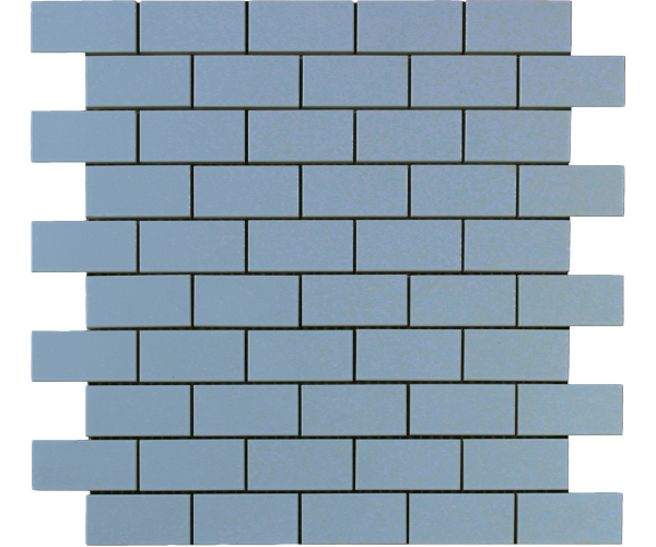 Retro mozaika Grazia Essenze Mosaici Ceruleo 30x30 (3x6) Luc. - modrá