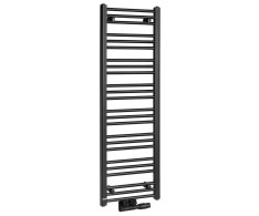 Bruckner Albrecht Otopné Těleso 400x1250 Mm, Středové Připojení, černá Mat