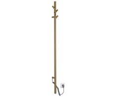 Sapho Pasador Elektrický Sušák Ručníků, Kulatý, 150x1500mm, 30 W, Zlatá Mat