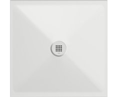 Gsi Keramická Sprchová Vanička, čtverec 80x80x2cm, Bílá Mat