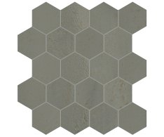 Marca Corona Vulcanica Esagone Grafito 31x30,3 (6,6x7,6) Nat.