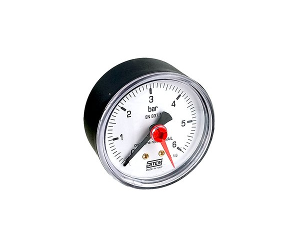 Manometr Se Zadním Napojením G 1/4", D 63 Mm, 0 - 10 Bar