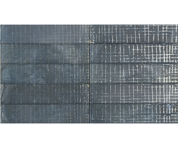 Dlažba CIR City Squares Navy Mix 6,5x29 Luc. - antracitová