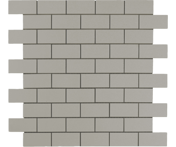 Retro mozaika Grazia Essenze Mosaici Nebbia 30x30 (3x6) Luc. - šedá