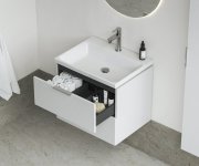 Umyvadlo Comfort - Umyvadlo Comfort 60, s otvorem pro baterii, bez přepadu, bílá XJX01260001