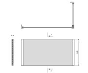 Polysan Universal Rohový Panel 180x120x64cm, L/r