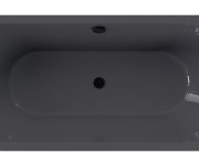 Polysan Viva R Monolith Asymetrická Vana 170x75x60cm, šedá