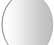 Sapho Dara Cut Zrcadlo S Led Podsvícením 20w, ø 100x90cm, Topná Fólie