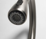 Sapho Mikela Stojánková Dřezová Baterie S Výsuvnou Sprškou, Gun Metal