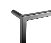 Sapho Ska Nástěnný Sušák Ručníků 600x1150x100mm, černá Mat
