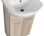 Aqualine Zoja Umyvadlová Skříňka 41,5x74x25,3cm, Dub Platin