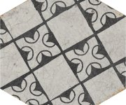 Retro dlažba CIR Cotto del Campiano Decoro Campiano MIX esagona 15,8x18,3