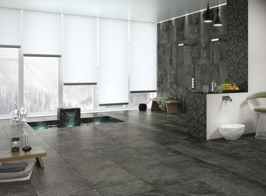 Realizace Moderní koupelna Castelvetro Always Antracite
