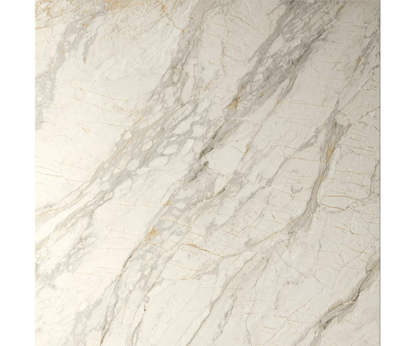Dlažba jako mramor Del Conca Marble Edition HME10 Van Gogh White 120x120 Nat. Rett. - bílá