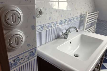Obklady koupelna inspirace Brennero (Fineza) Ricordi Romantica Bleu