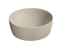 Gsi Nubes Keramické Umyvadlo Na Desku Průměr 40cm, Creta Mat