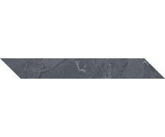 ASCOT Ara Stone Chevron Black 7,5x60 Nat. Rett.
