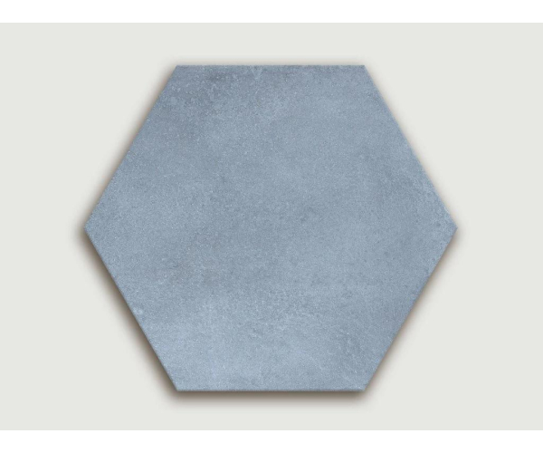 Dlažba jako beton Elios Hexagon Sky 22x25 - modrá