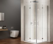 Gelco Loro Sprchové Dveře Skládací Pro Rohový Vstup 900mm, čiré Sklo