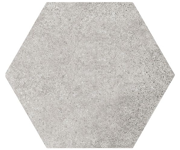 Dlažba jako beton Equipe Hexatile Cement Grey 17,5x20 Matt. - šedá