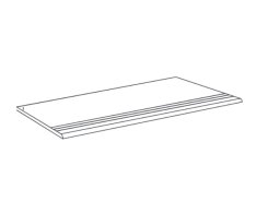 Sichenia Con_Creta Gradino Becco di Civetta Grigio Basalto Soft Grip 30x60 Rett.