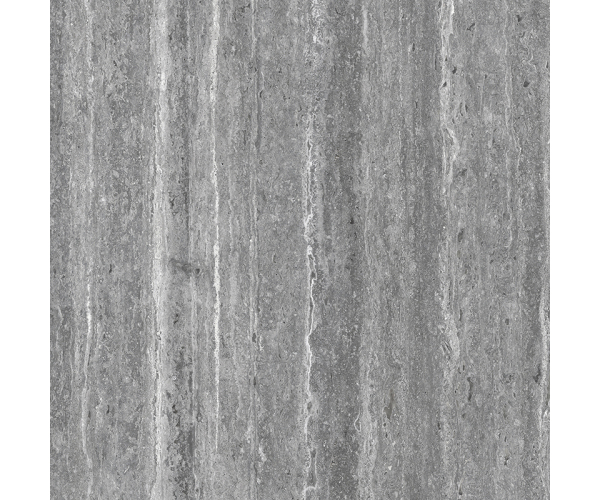 Dlažba jako travertin Mirage Elysian EY08 Travertino Dark 60x60 Nat. Rett. - šedá