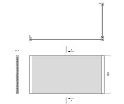 Polysan Universal Rohový Panel 100x90x36cm, L/r