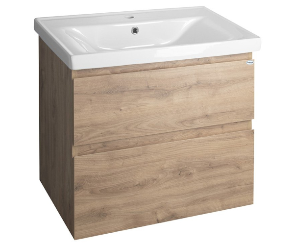 Aqualine Altair Umyvadlová Skříňka 67x60x45cm, Dub Emporio