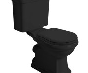 Kerasan Retro Nádržka K Wc Kombi, černá Mat