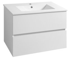 Aqualine Paneda Umyvadlová Skříňka 79,5x55x45,2cm, Bílá