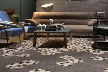 Dlažba v OBÝVACÍM POKOJI Marca Corona Textile