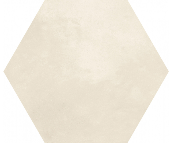 Dlažba jako beton 41zero42 Mate Esagona Avorio 22,5x19,5 - béžová