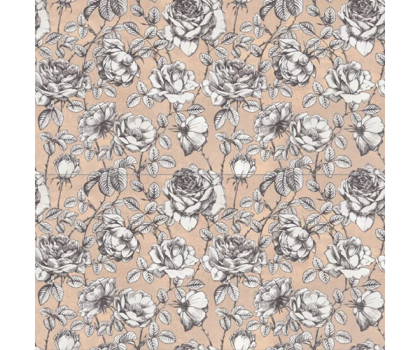 Vzorovaný dekor ABK Wide&Style Mini Roses 60x120 Rett.