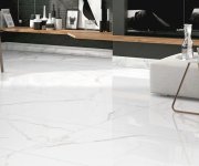 Dlažba jako mramor Deceram I Marmi Apuane Statuario Polished 60x120 - bílá
