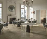 Dlažba jako mramor Serenissima Travertini Due Beige rett. Lux. 60x120 - béžová