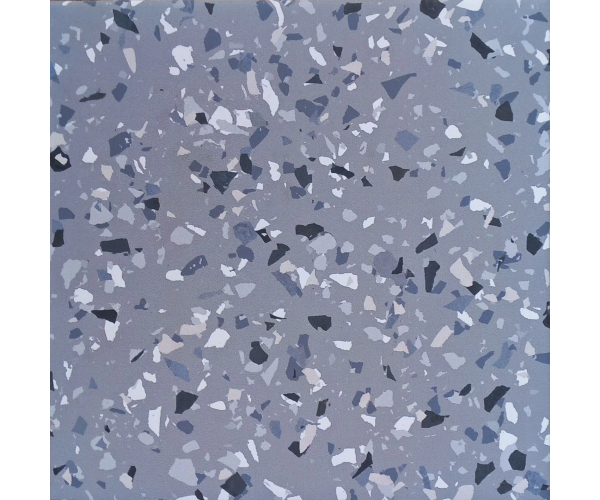 Dlažba jako terrazzo Bestile Pamesa Atro Grey 22,5x22,5 (snížená jakost) (skladem)