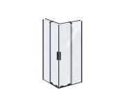 Sprchový kout Roll RORV2 - RORV2 80x80, černá+transparent X14V40300Z1