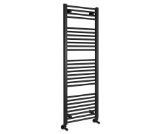 Aqualine Direct Otopné Těleso S Bočním Připojením 450x1320mm, černá Mat